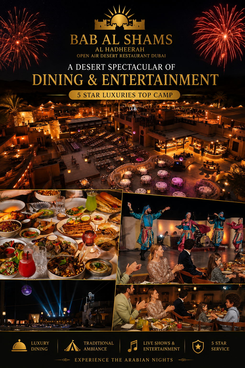 Dubai Red Sand Desert Safari Bab Al Shams Al Hadheerah Luxury Camp