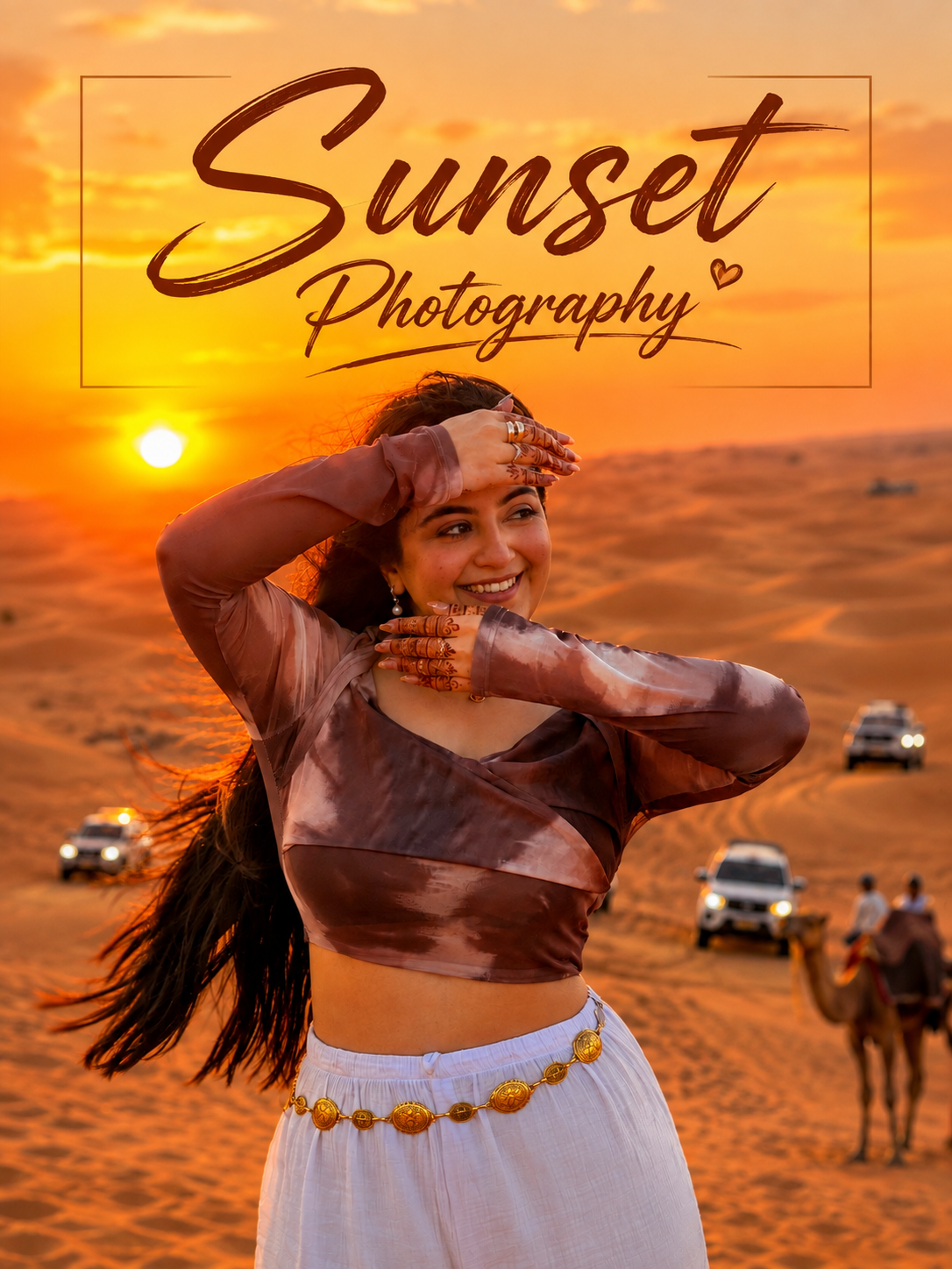Dubai Red Sand Desert Safari Morning Private 4x4 Tour